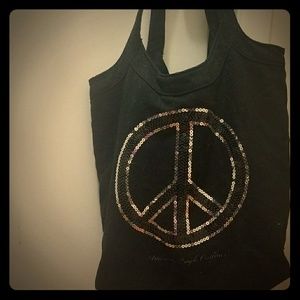 Peace sign purse